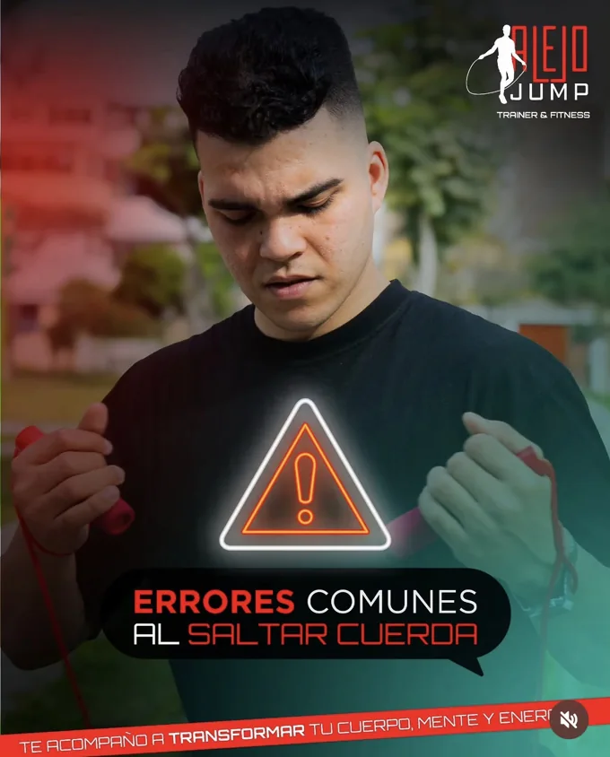 Contenido educativo de Alejo Jump sobre técnica de salto de cuerda